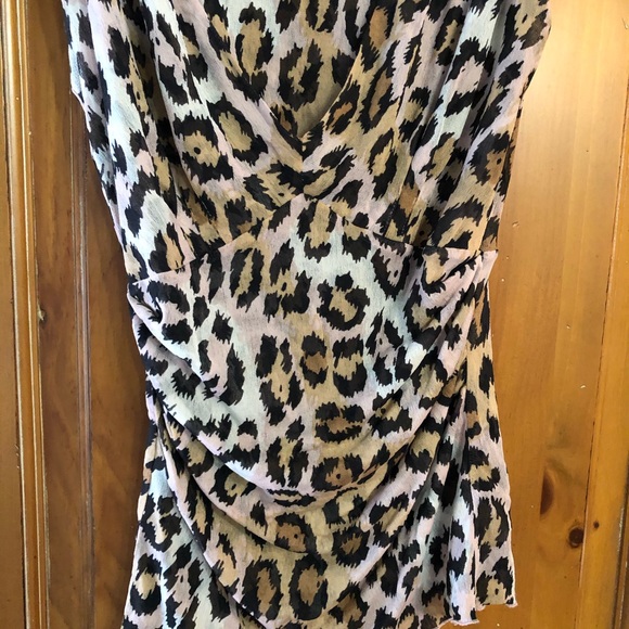 Diane von Furstenberg silk leopard print top - Picture 4 of 4